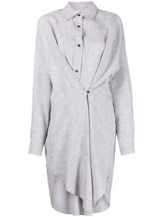 Isabel Marant Étoile платье-рубашка асимметричного кроя