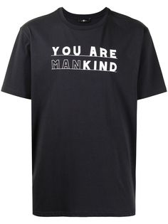 7 For All Mankind футболка с надписью