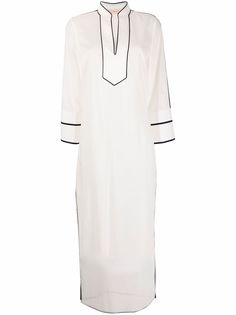 Tory Burch платье-рубашка в двух тонах