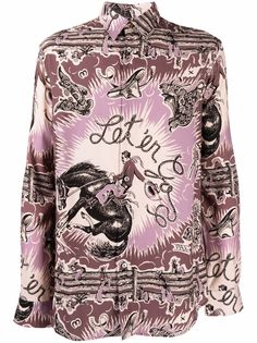 PAUL SMITH рубашка Letem Go