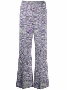 M Missoni трикотажные расклешенные брюки