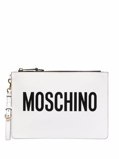 Moschino клатч с логотипом