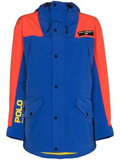 Polo Ralph Lauren куртка оверсайз Sport в стиле колор-блок