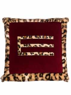 ETRO HOME подушка с леопардовым принтом