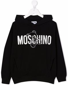 Moschino Kids худи с логотипом