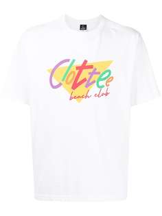 CLOT футболка Beach Club с графичным принтом