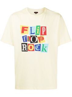 CLOT футболка Flip Flop Rock с принтом