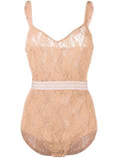 Dolce & Gabbana кружевное боди