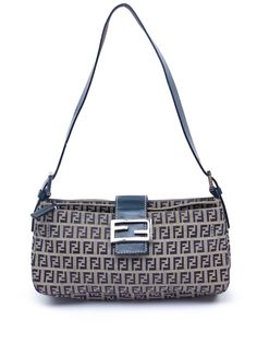 Fendi Pre-Owned сумка на плечо 2000-х годов с узором Zucchino