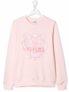 Kenzo Kids толстовка с вышитым логотипом