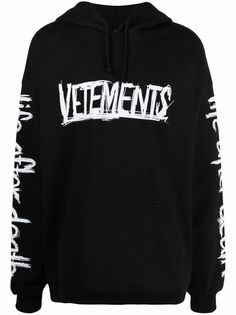 VETEMENTS худи с принтом World Tour