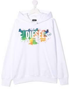 Diesel Kids худи с логотипом