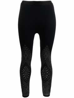 Wolford легинсы Marina с перфорацией