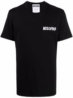 Moschino футболка с логотипом