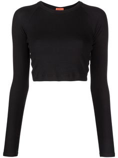 ALIX NYC укороченный топ Coles из джерси