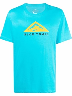 Nike футболка Dri-FIT Trail с логотипом