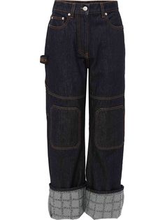 JW Anderson джинсы Workwear прямого кроя