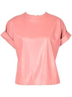 LAPOINTE футболка Dolman из искусственной кожи