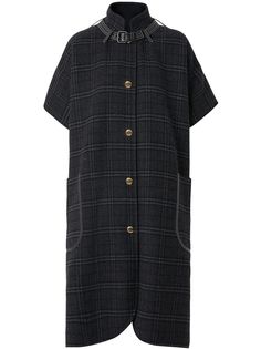 Burberry кейп в клетку Vintage Check