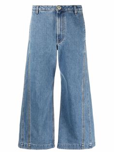LANVIN широкие джинсы с завышенной талией