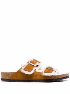Birkenstock сандалии с подкладкой из овчины