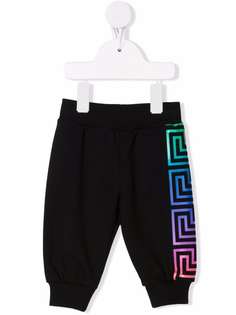 Versace Kids толстовка с узором Greca