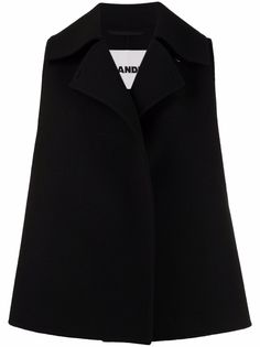 Jil Sander фетровый жилет