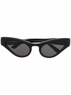 Balenciaga Eyewear солнцезащитные очки в оправе кошачий глаз