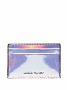 Alexander McQueen картхолдер с тисненым логотипом