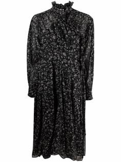 Isabel Marant Étoile платье миди с цветочным принтом