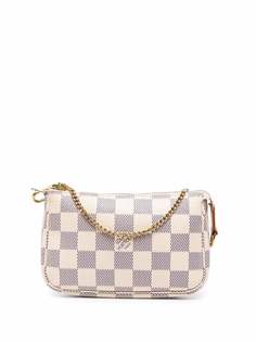 Louis Vuitton мини-клатч Damier Azur Pochette Accessoires 2009-го года