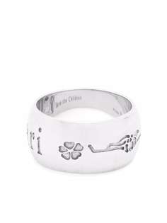 Bvlgari Pre-Owned кольцо 2009-го года с гравировкой логотипа