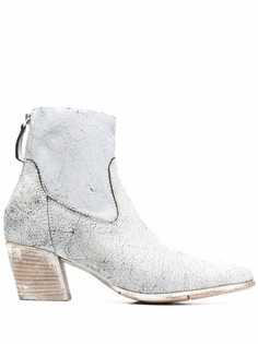 MOMA ботильоны с эффектом кракле