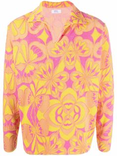ERL свитер с цветочным принтом