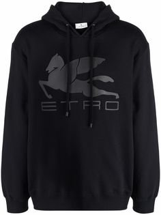 ETRO худи с кулиской и логотипом