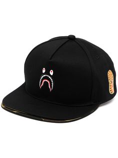 A BATHING APE® кепка Double Visor Shark Snap Bape