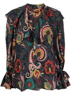 ETRO блузка с принтом пейсли