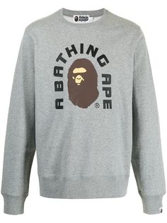 A BATHING APE® толстовка с логотипом Bape