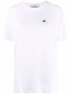 Vivienne Westwood футболка с короткими рукавами с нашивкой Orb