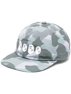 A BATHING APE® камуфляжная кепка с нашивкой-логотипом Bape
