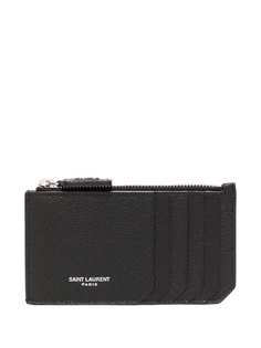 Saint Laurent картхолдер Rive Gauche с логотипом