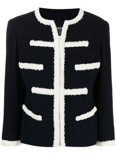 Chanel Pre-Owned однобортный жакет Napoleon 1995-го года