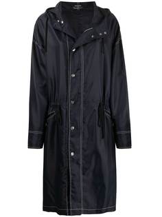 Chanel Pre-Owned однобортный плащ