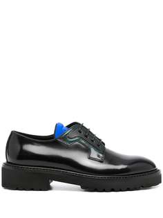 PAUL SMITH туфли с контрастным язычком