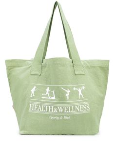 Sporty & Rich сумка-тоут Health & Wellness