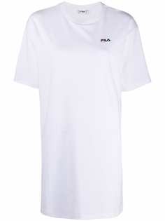 Fila платье-футболка с вышитым логотипом