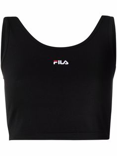 Fila укороченный топ с логотипом