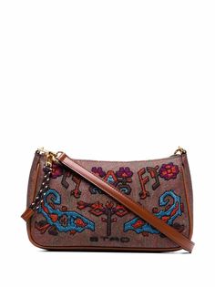 Etro сумка-тоут с вышивкой