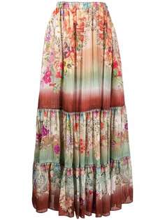 ETRO юбка макси с цветочным принтом