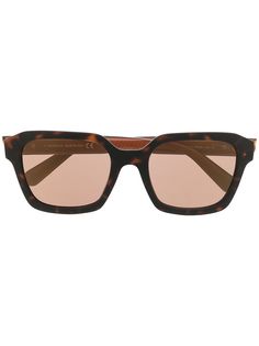 Moncler Eyewear солнцезащитные очки в оправе черепаховой расцветки